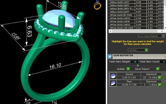How To Make Custom Jewelry From Start To Finish With CAD
